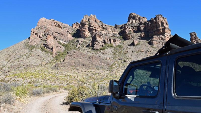 Texas: Pine Canyon Road Hero Photo