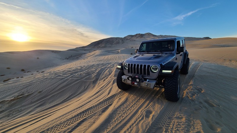 California: Superstitions Sand Dunes Hero Photo