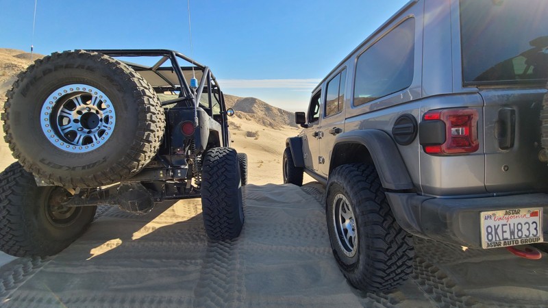 California: Superstitions Sand Dunes Hero Photo