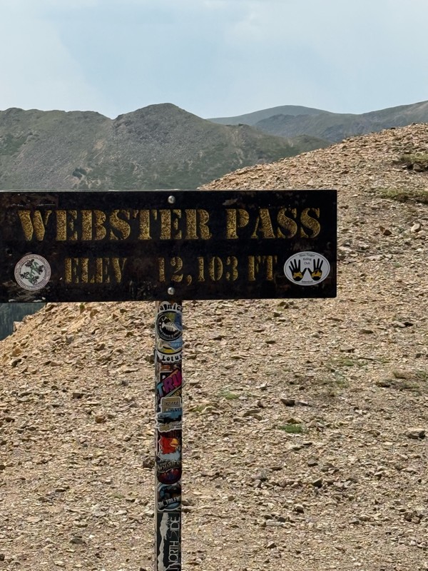 Webster Pass Trail Review Photo