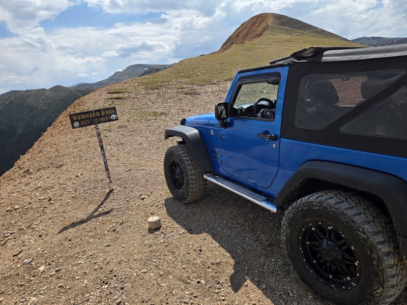 Webster Pass Trail Review Photo