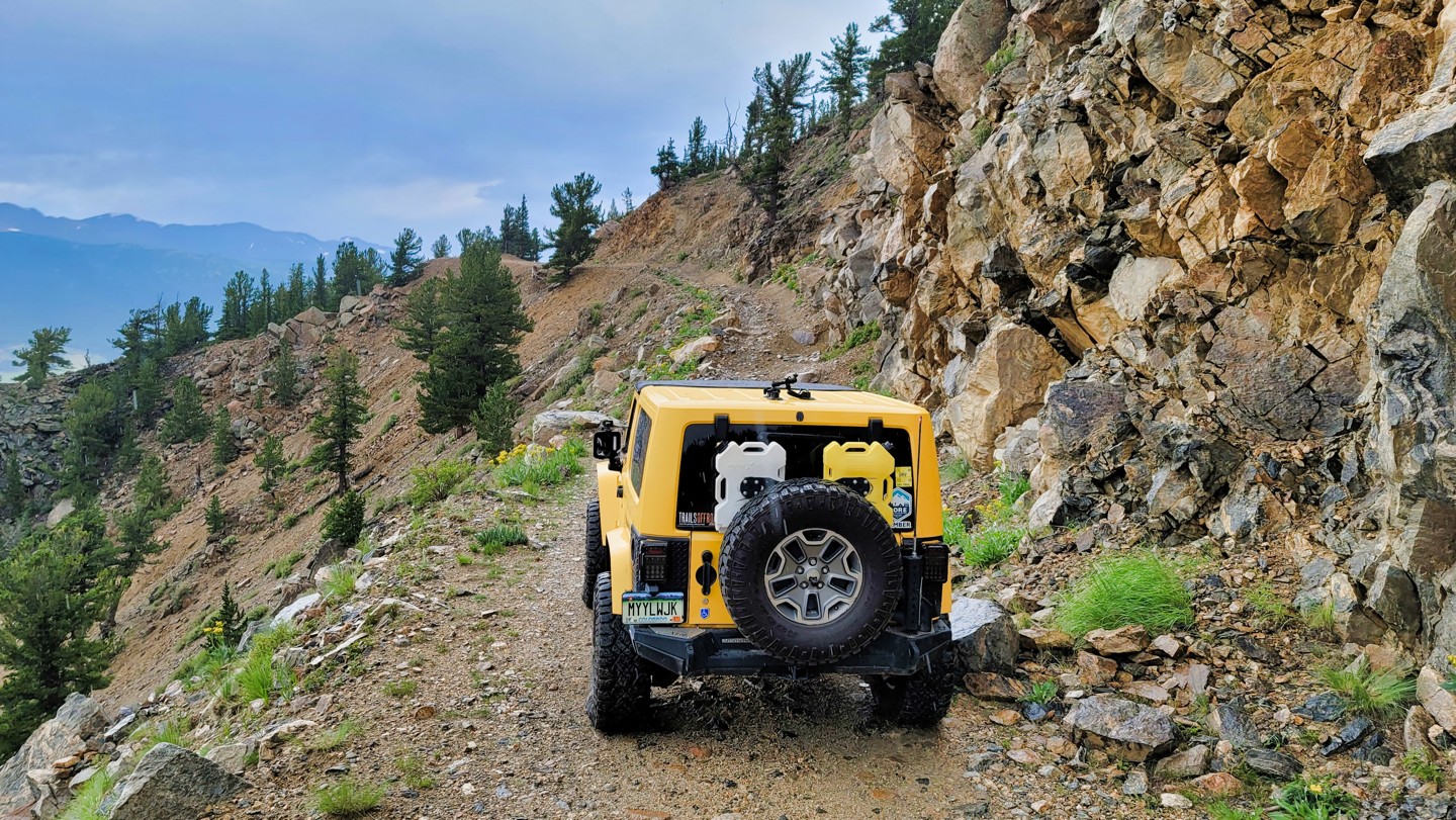 Saxon Mountain Road - Waypoint 11: Hold Your Breath Hill - Caution