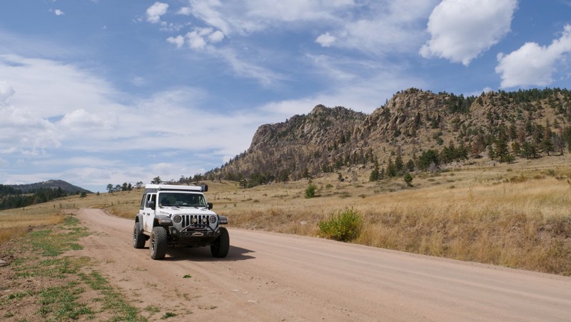 Colorado: Prairie Divide Road Hero Photo