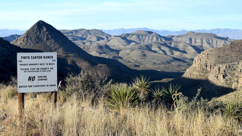 Texas: Pinto Canyon Road Hero Photo