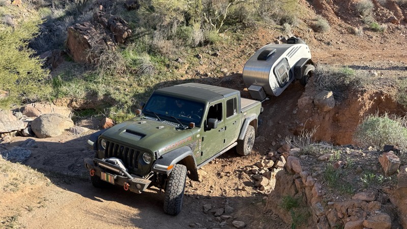 McCracken Mine Road Trail Review Photo