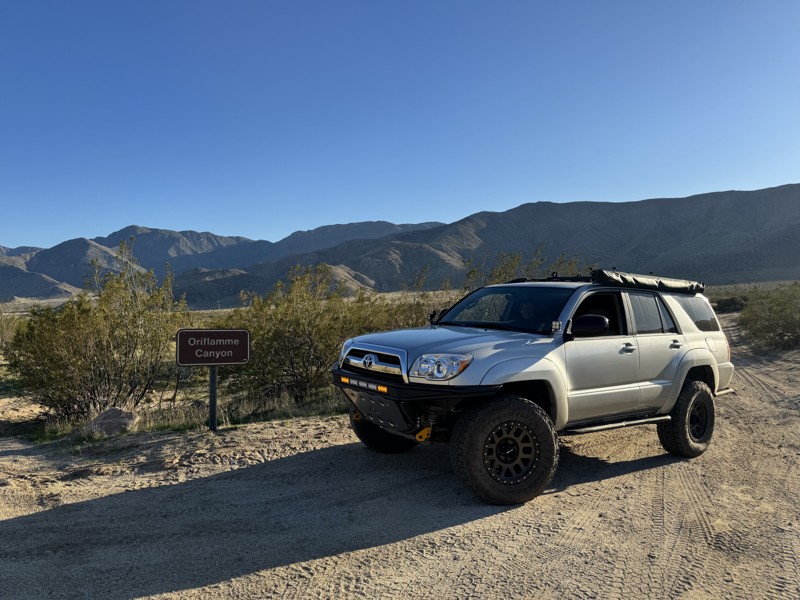 Oriflamme Canyon Trail Review Photo