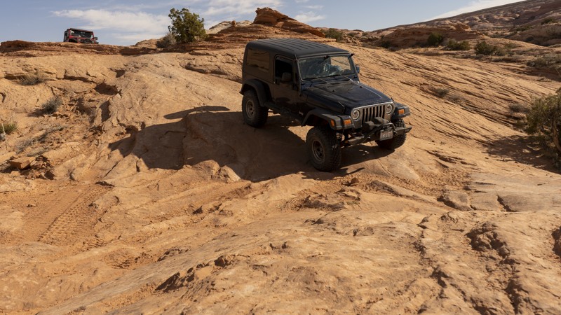 Hole in the Rock Trail - Waypoint 58: Small Shelf
