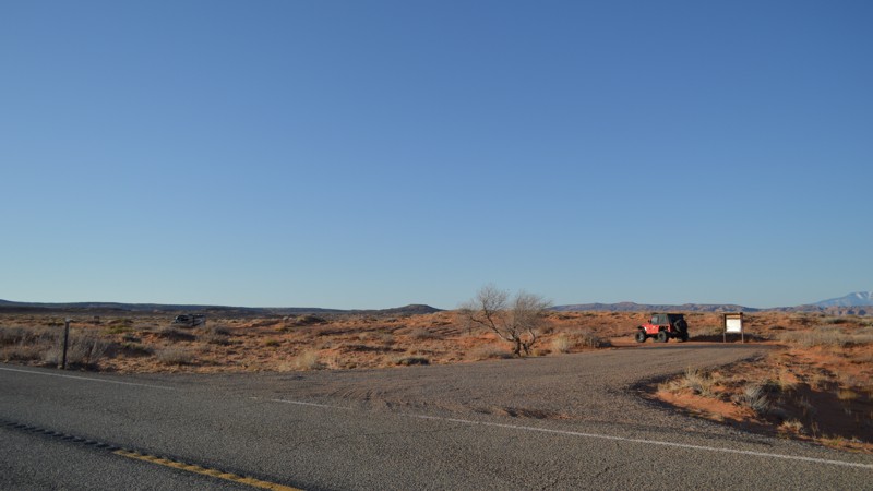 Hole in the Rock Trail - Waypoint 1: Hole in the Rock Trailhead