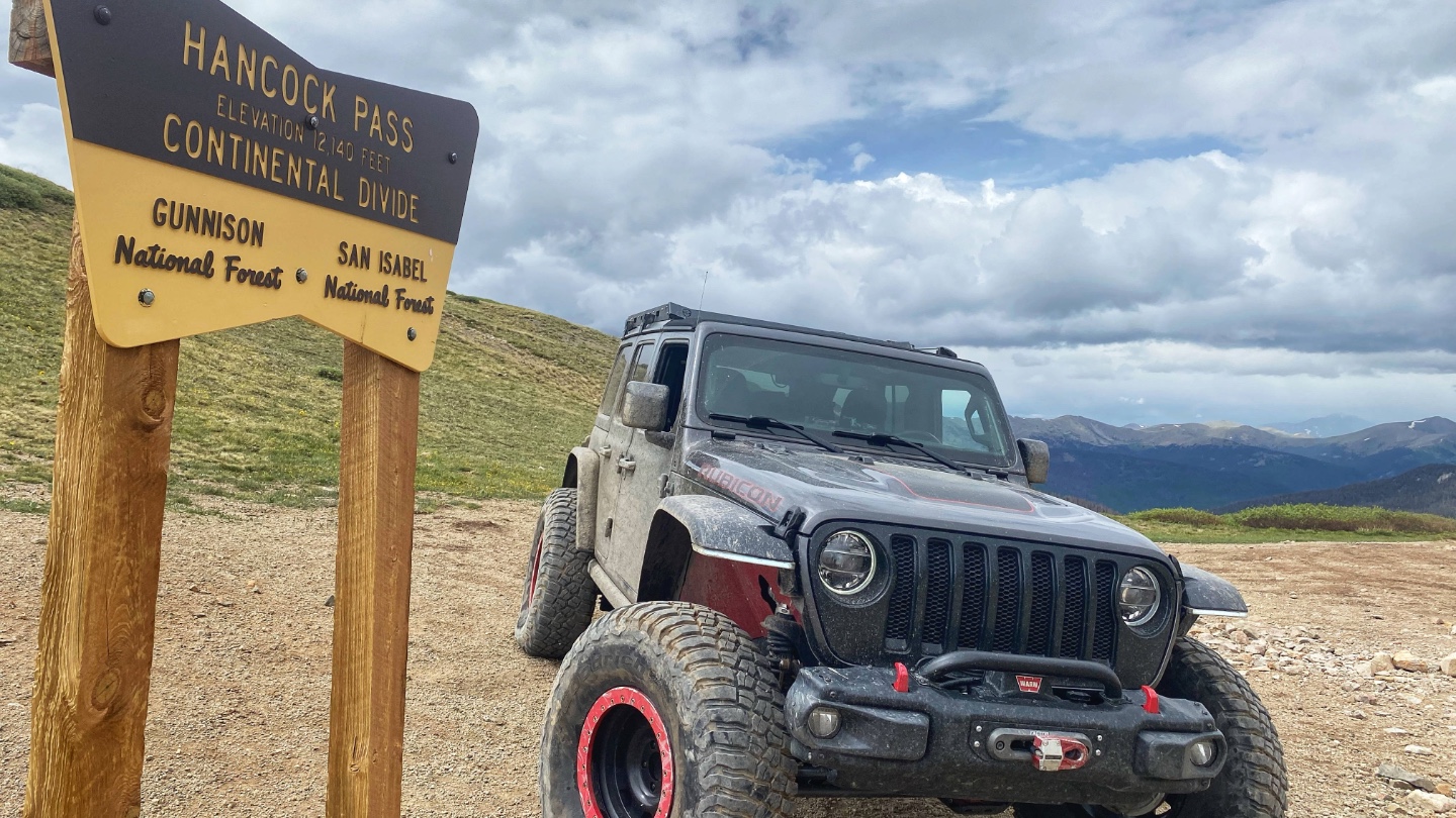 Hancock Pass Colorado Offroad Trail