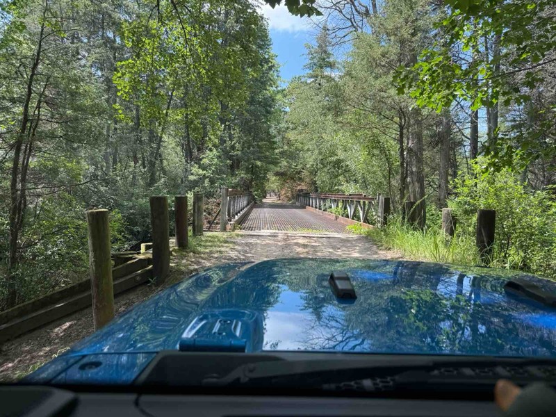 Washington Quaker Bridge Road Trail Review Photo