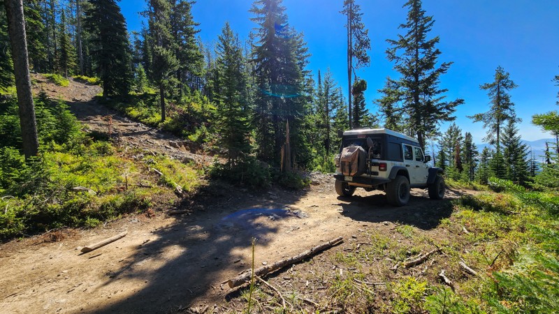 Blacktail OHV Trail aka Blacktail-Wild Bill ORV Trail System - Waypoint 2: Steep Hill Option