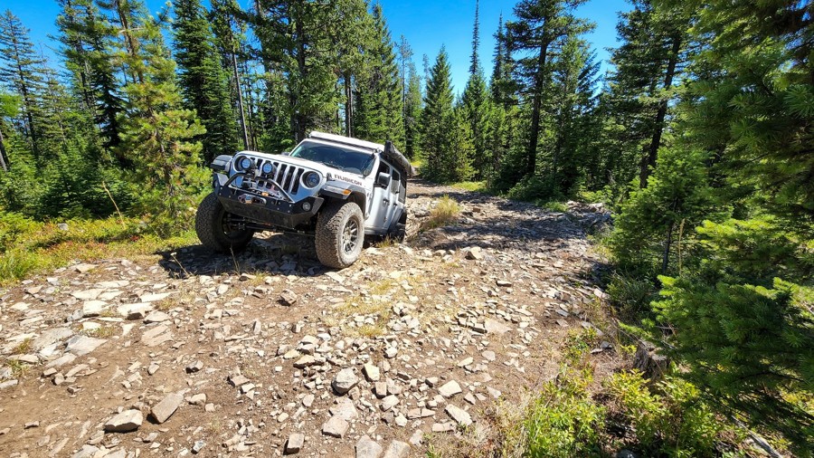 Upper Dayton Creek OHV Trail aka Blacktail-Wild Bill ORV Trail System Trail Review Photo