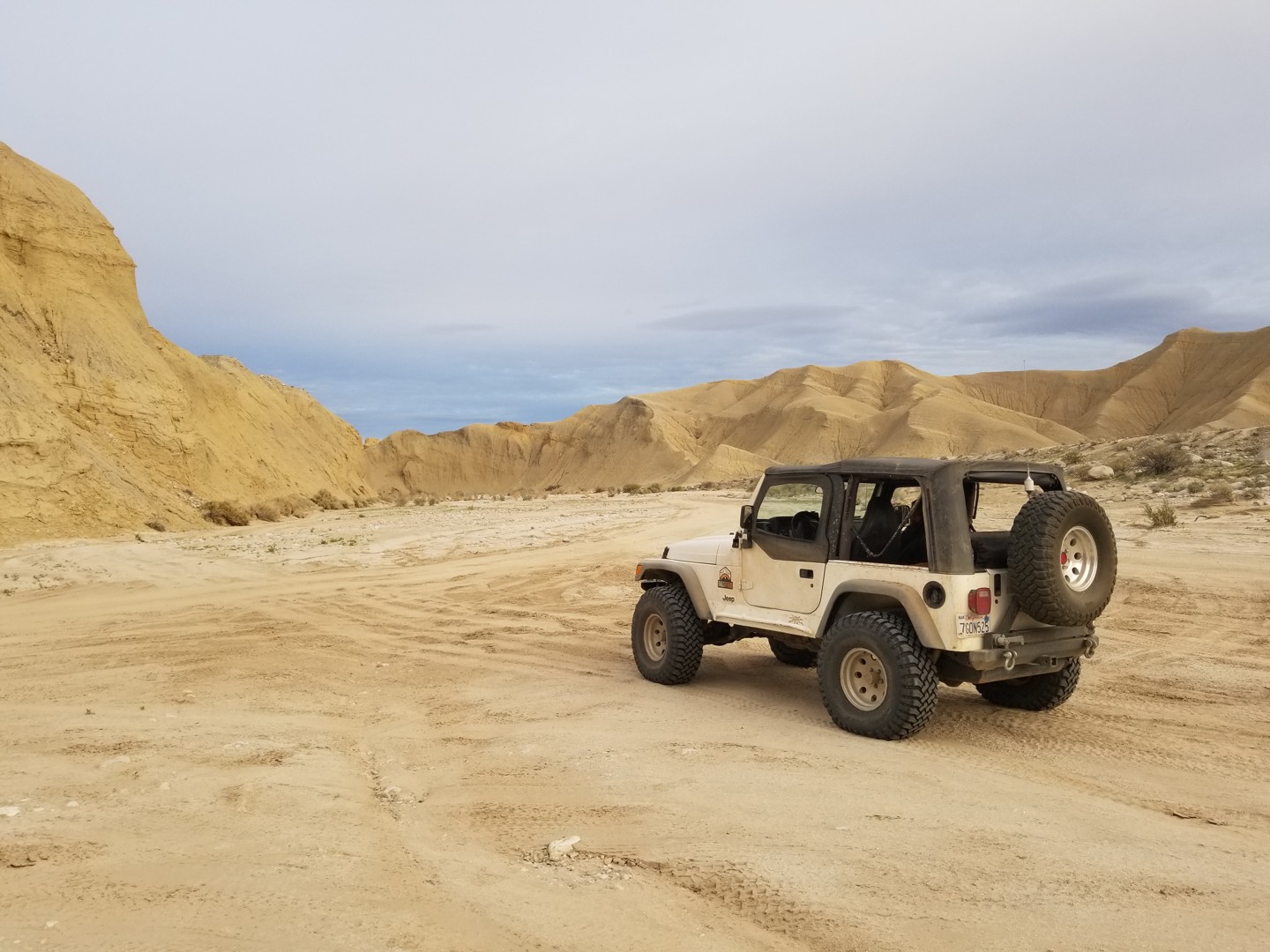 Fish Creek Trail Anza Borrego California Offroad Trail