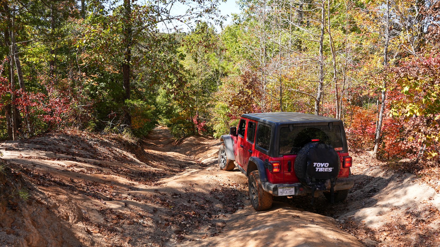 Gulches ORV Park Arrowhead Alley South Carolina Offroad Trail