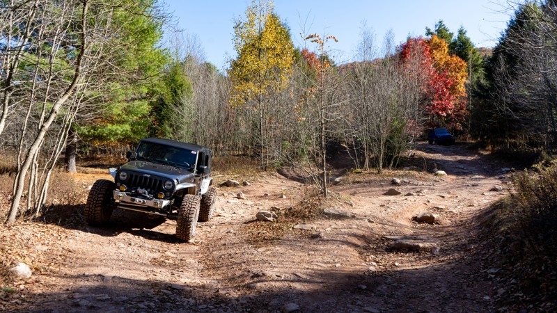 Rausch Creek Off Road Park: 11 - Waypoint 10: 23 Trailhead - Continue Northwest