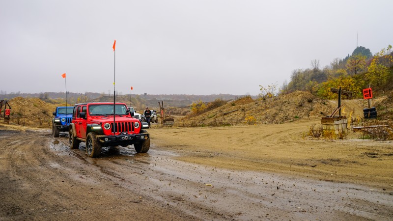 Holly Oaks ORV Park: Lower Main Loop - Waypoint 3: Main Road - Stay Right