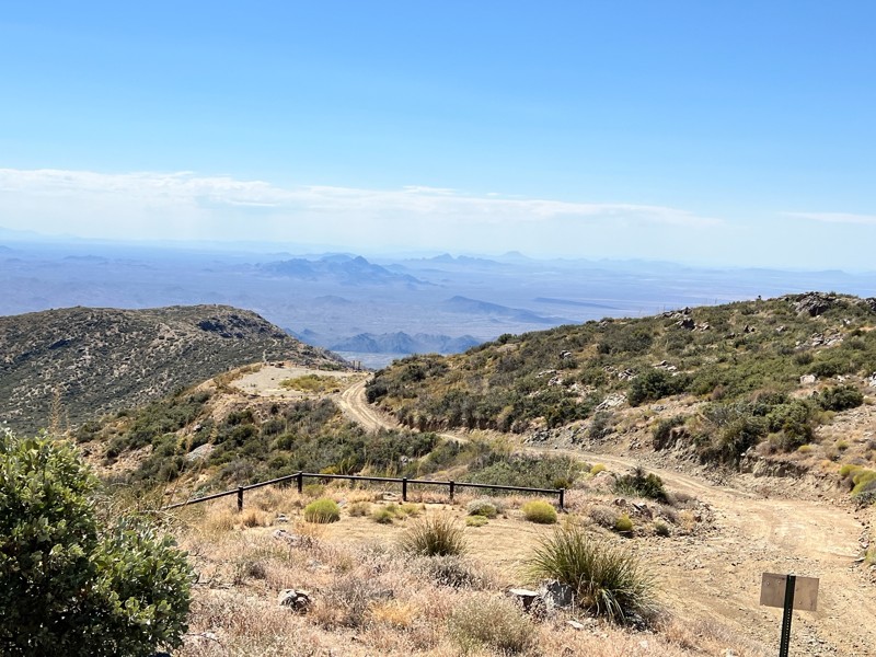 Harquahala Mountain Summit Road Trail Review Photo