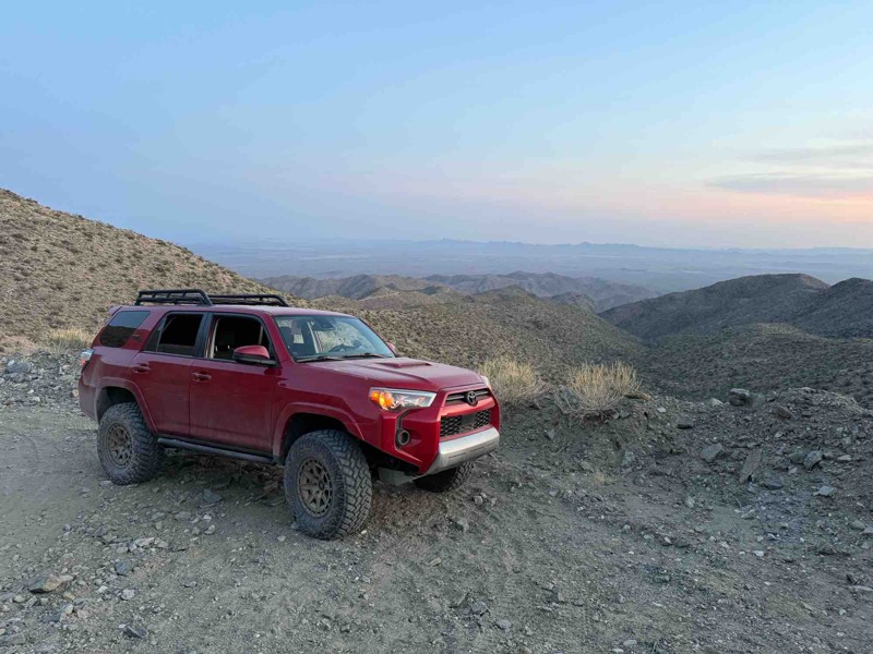 Harquahala Mountain Summit Road Trail Review Photo