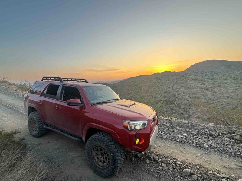 Harquahala Mountain Summit Road Trail Review Photo