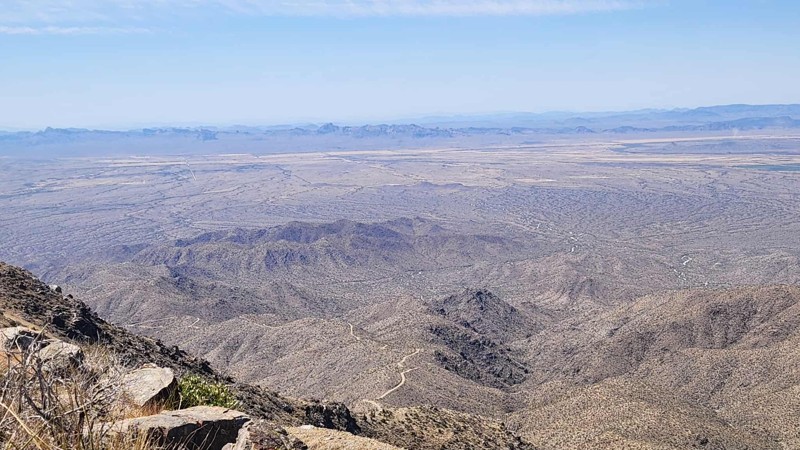 Harquahala Mountain Summit Road Trail Review Photo