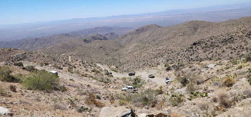 Harquahala Mountain Summit Road Trail Review Photo