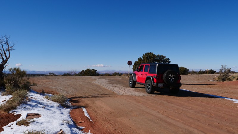 Gemini Bridges - Waypoint 27: Gemini Bridges Highway 313 Trailhead