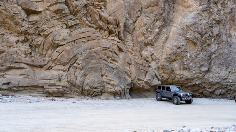 Fish Creek Trail - Anza Borrego - Waypoint 4: Geological Formations