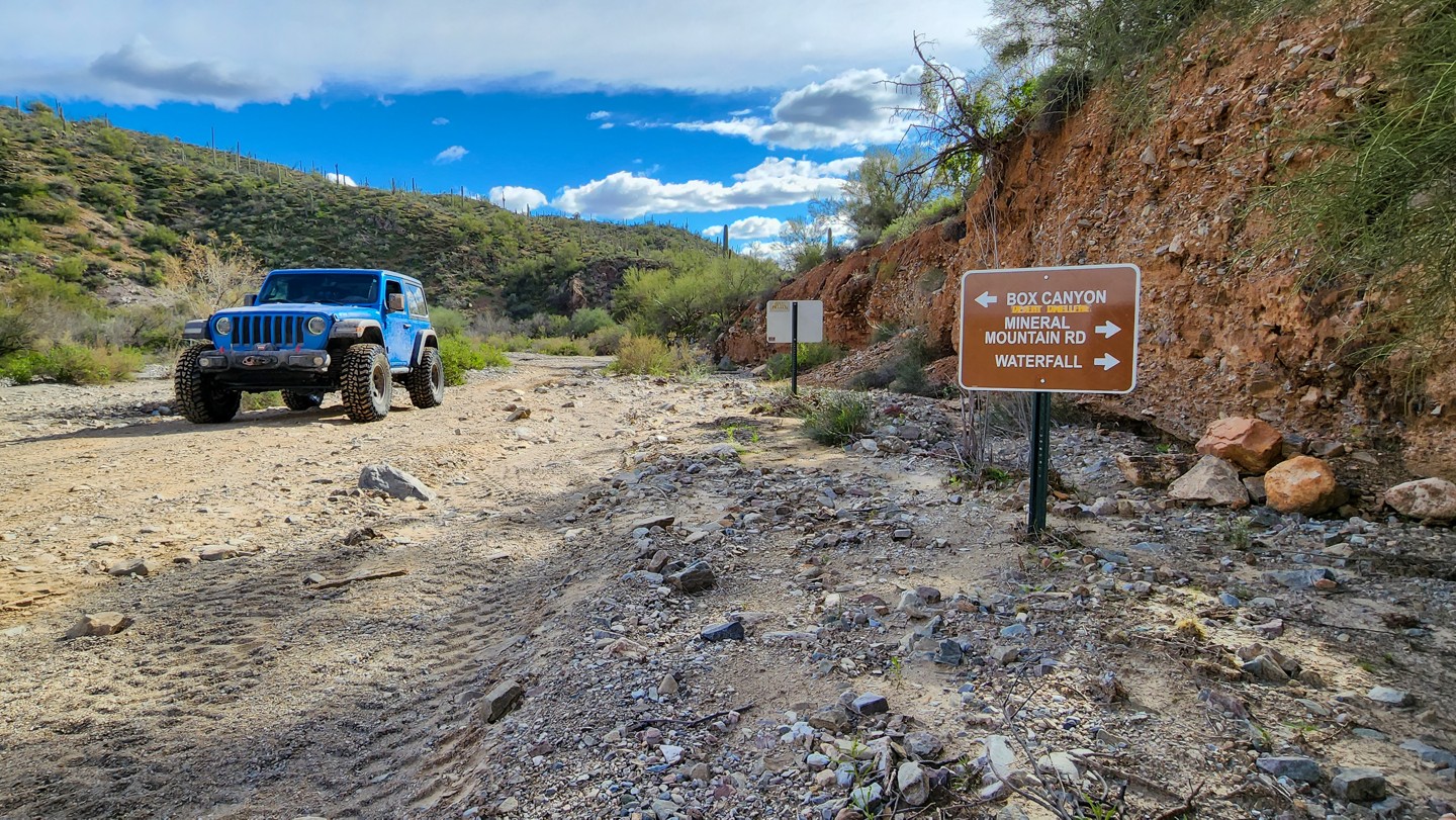 Box Canyon Florence Arizona Offroad Trail