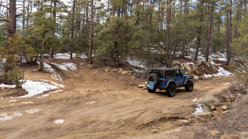 Backway to Crown King - Waypoint 29: Mountain Campsite