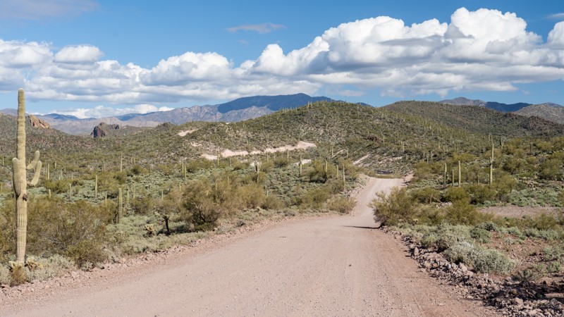 Backway to Crown King - Waypoint 3: China Dam Trail