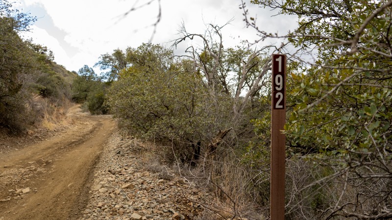 Backway to Crown King - Waypoint 25: FR 192 Intersection