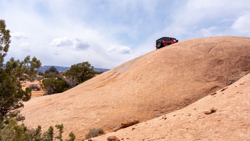 Poison Spider Mesa - Waypoint 28: Optional Slickrock Dome