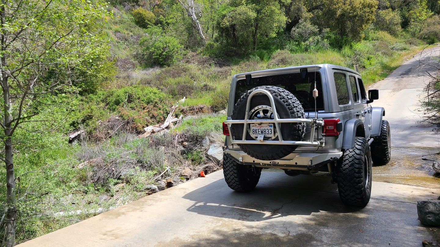 Maple Springs Road - Waypoint 10: Creek Crossing