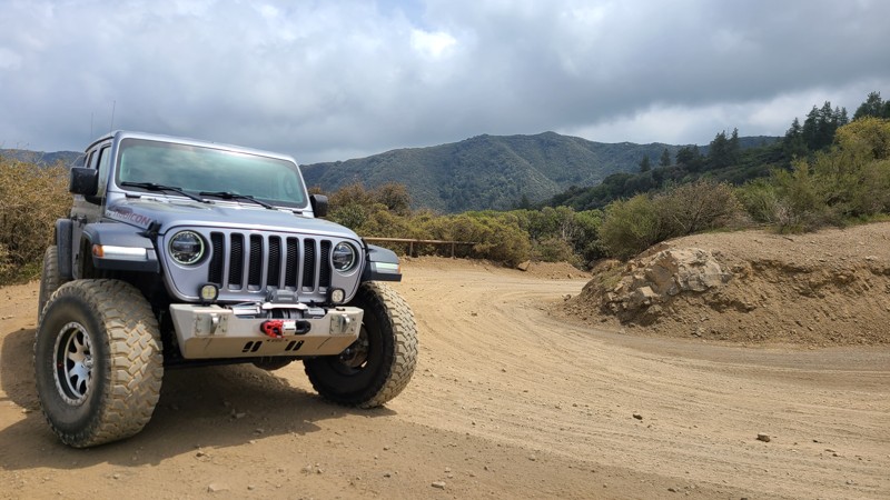 Maple Springs Road - Waypoint 19: Switchback and Closed Play Area