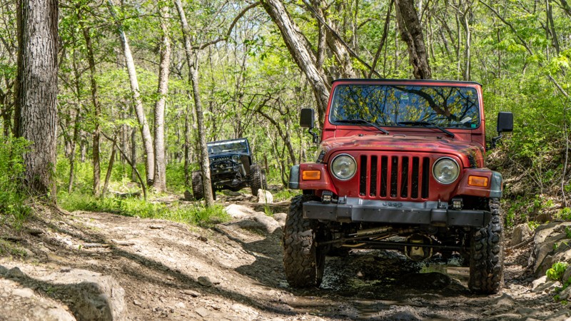 Rattlesnake Alley BOH - Kansas Rocks Recreation Park - Waypoint 9: Abrupt Turn