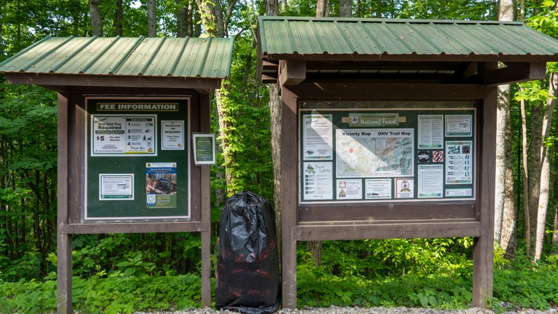93A - Access - Waypoint 1: Blue Rock Trailhead