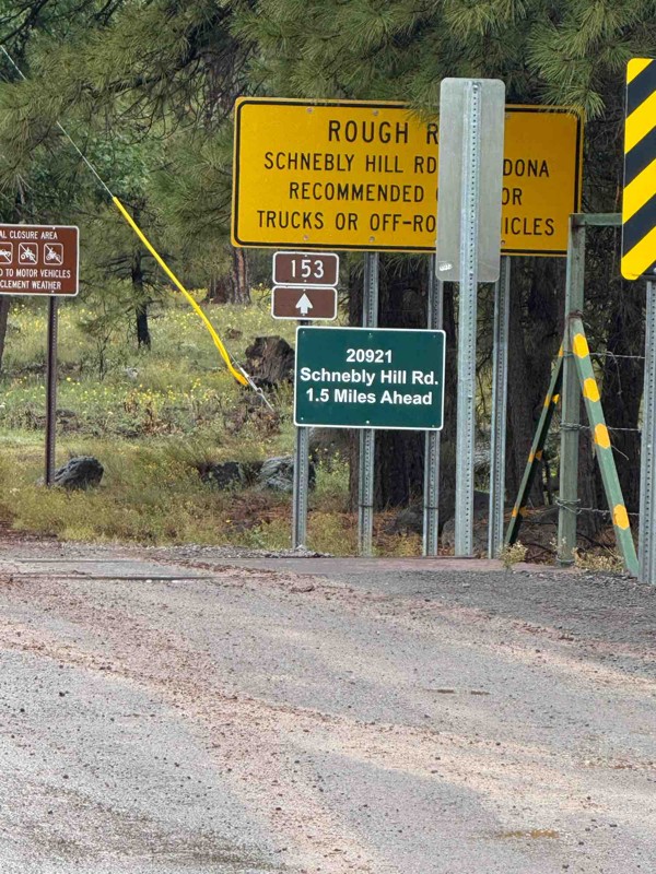 Schnebly Hill Road Trail Review Photo