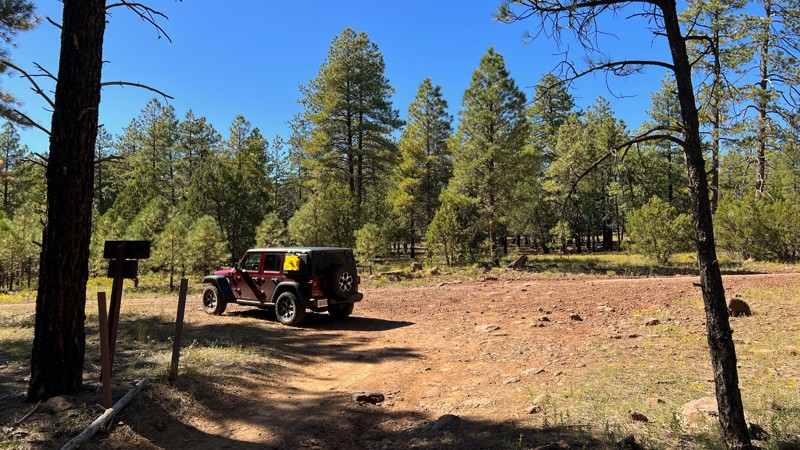 Schnebly Hill Road - Waypoint 6: FR 9547F