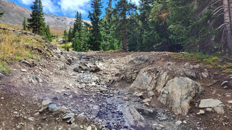 Middle Fork Swan River - Waypoint 11: Rocky V-Notch