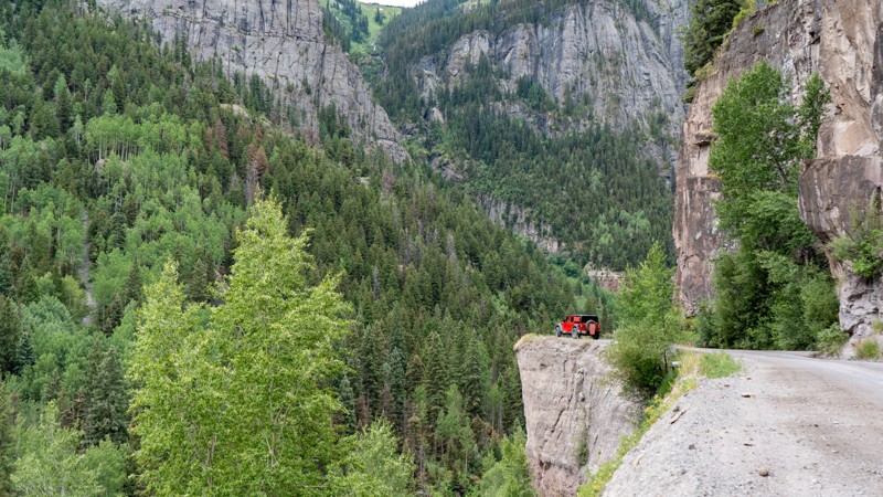 Colorado: Camp Bird Road Hero Photo