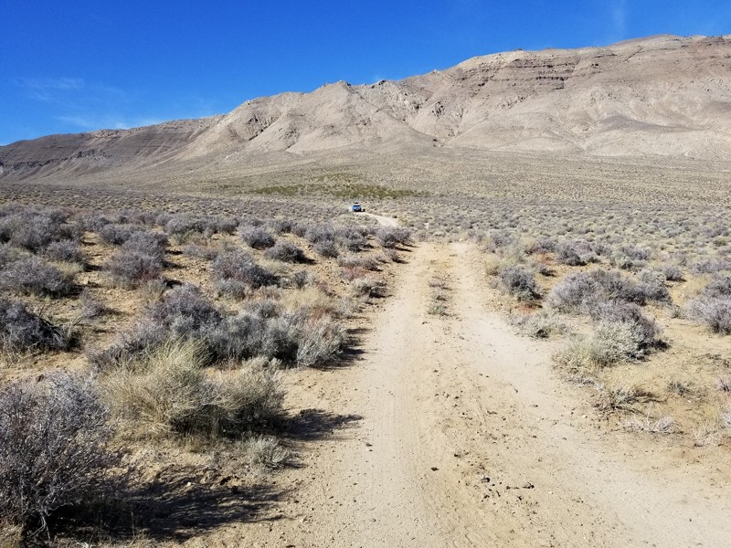 Butte Valley - Waypoint 6: Stripped Butte Turn Off